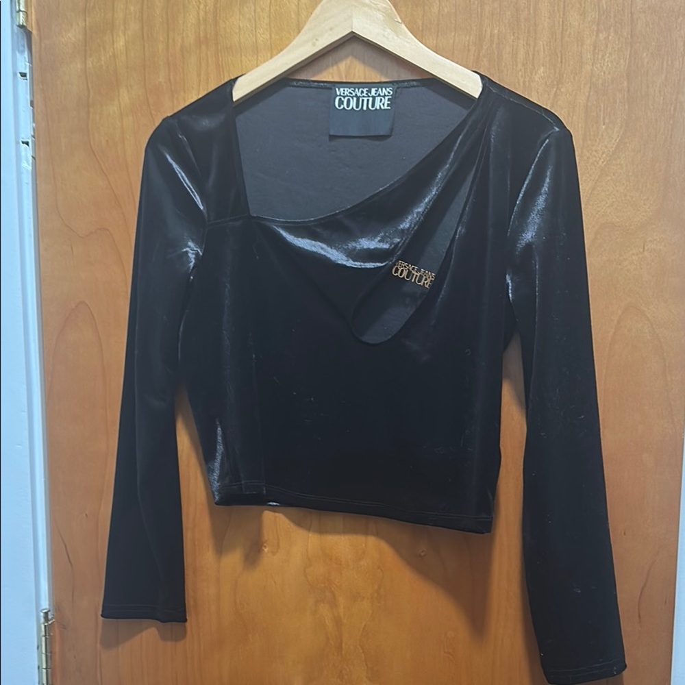 Versace Jeans Collection Black Women's Top